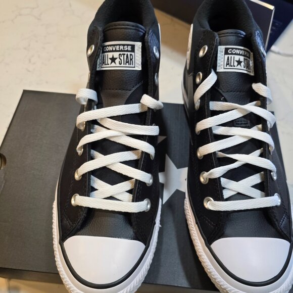 Converse Chuck Taylor All Star Malden Street Boots Mid Black Men's 10 A04477C - Picture 5 of 13